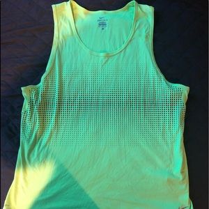 XL bright yellow tank top